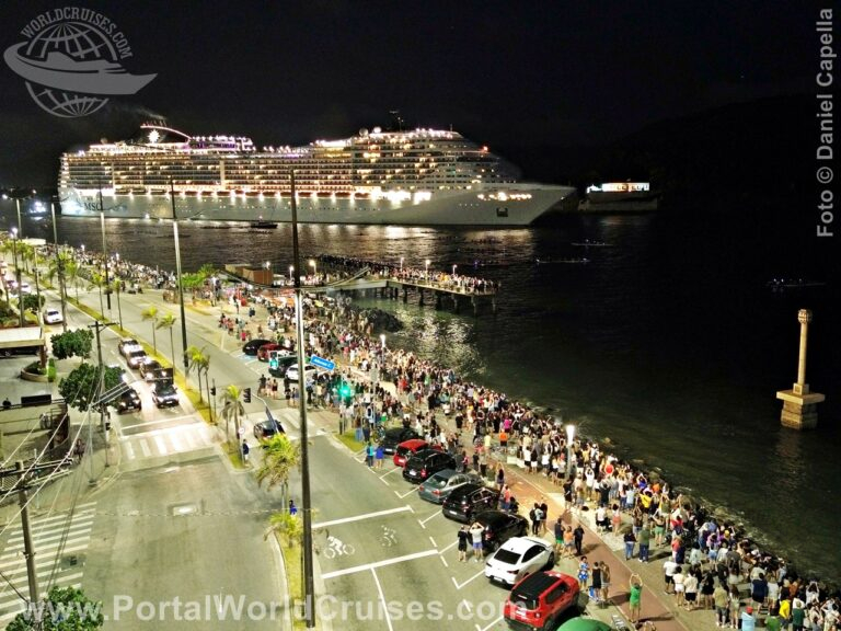 abertura temporada cruzeiros Santos 2025/2026