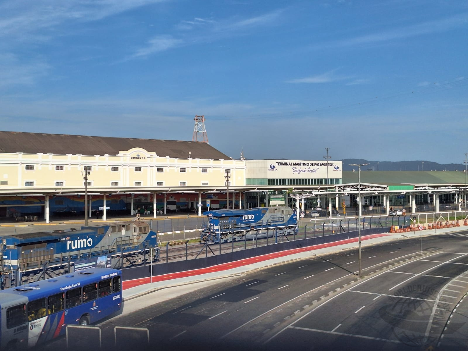 sala VIP terminal cruzeiros Santos