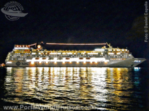 chegada MSC Sinfonia