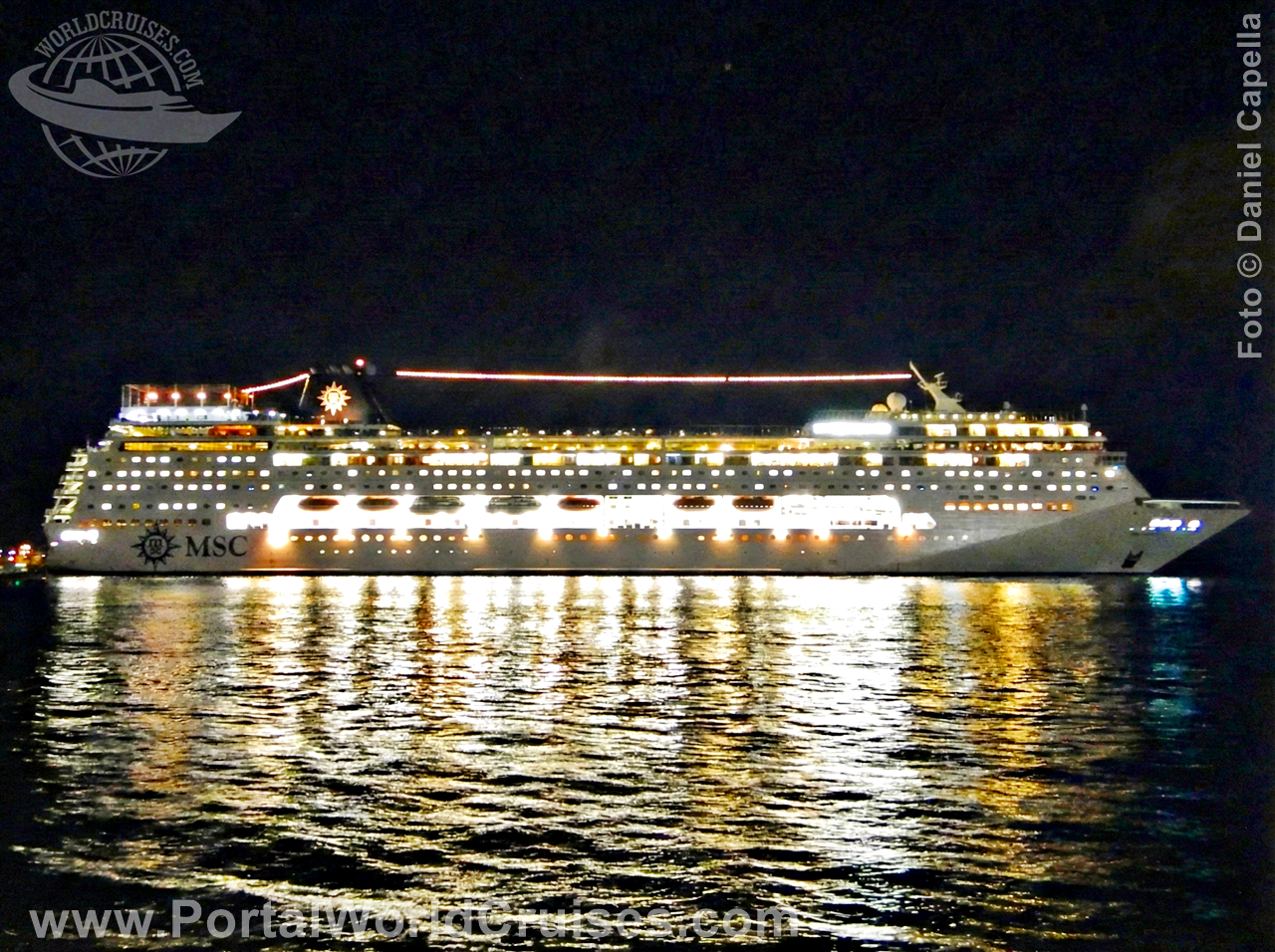 atraso MSC Sinfonia Santos