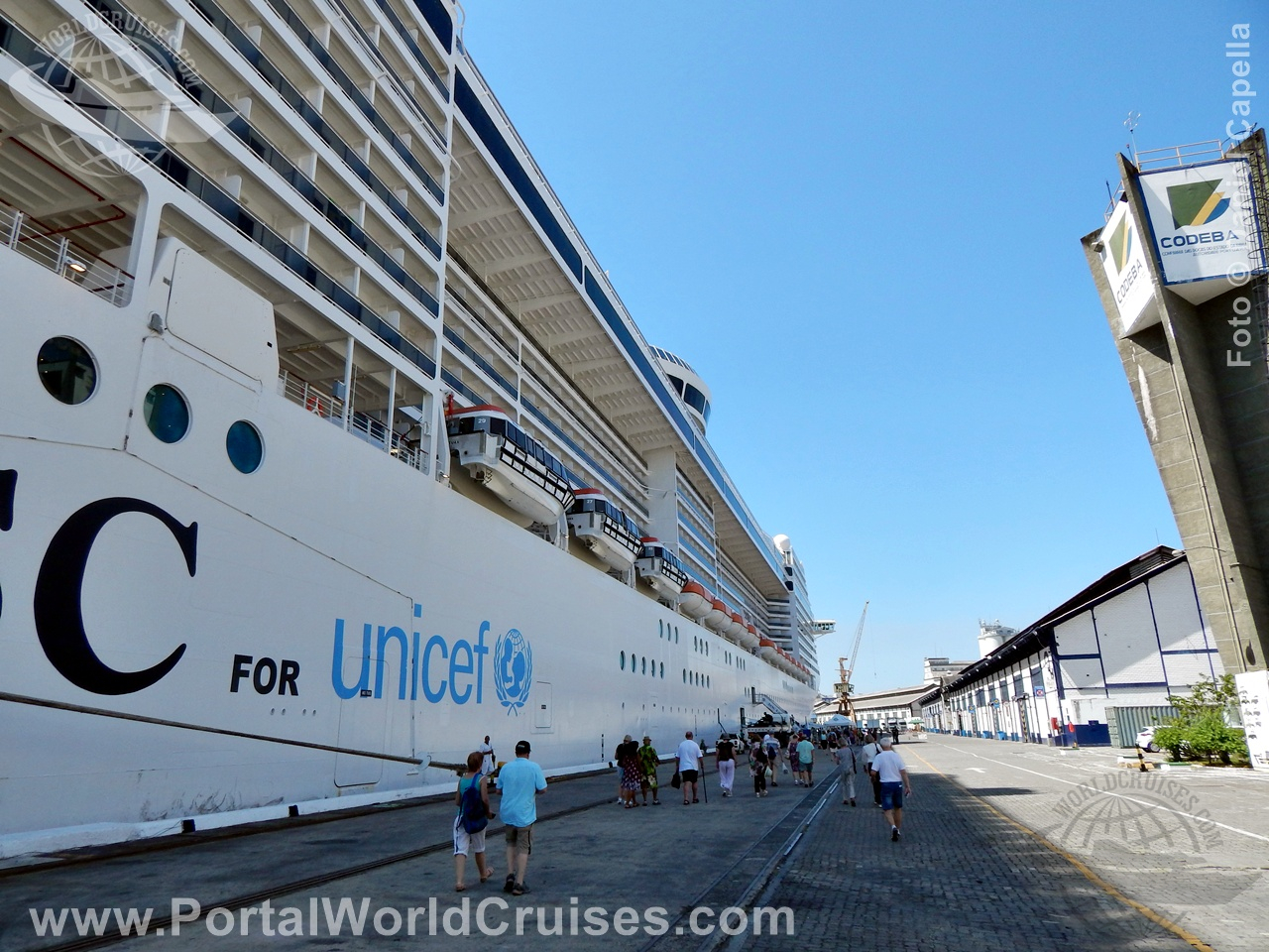 chegada MSC Fantasia Salvador