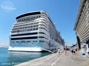 chegada MSC Fantasia Salvador