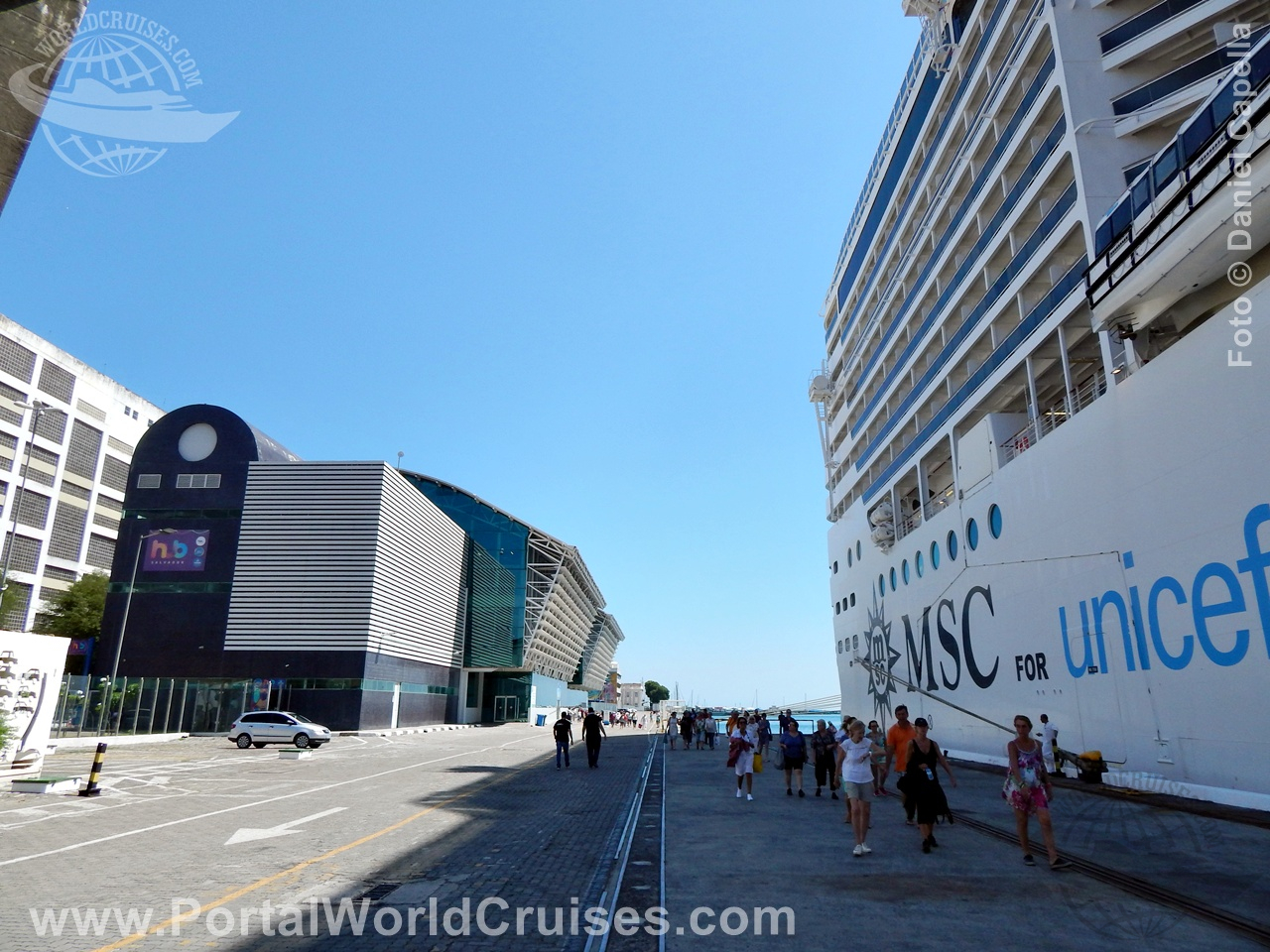 chegada MSC Fantasia Salvador