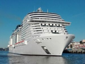 problema propulsão MSC Meraviglia