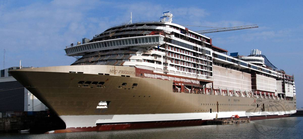 MSC Preziosa construção