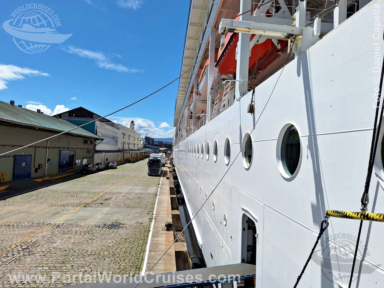 chegada MSC Sinfonia Santos