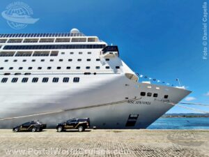 chegada MSC Sinfonia Santos