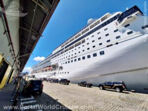 chegada MSC Sinfonia Santos