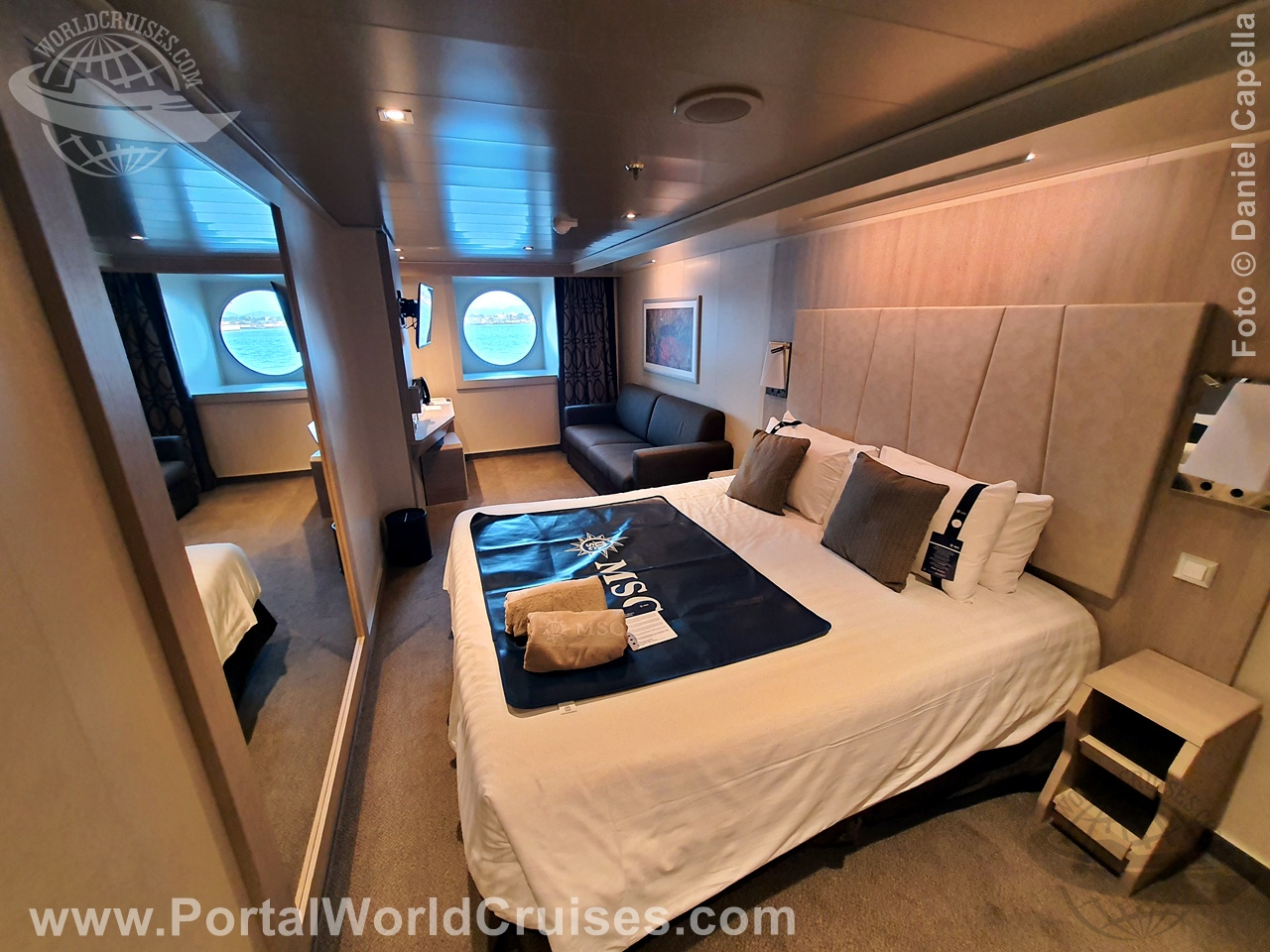 como escolher cabine de cruzeiro