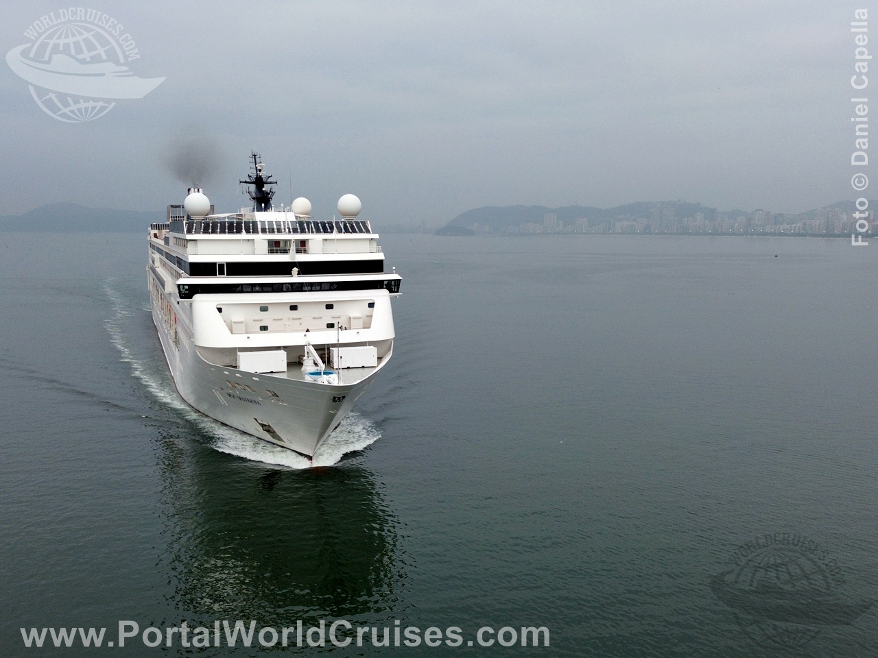 mudança rota cruzeiros mau tempo