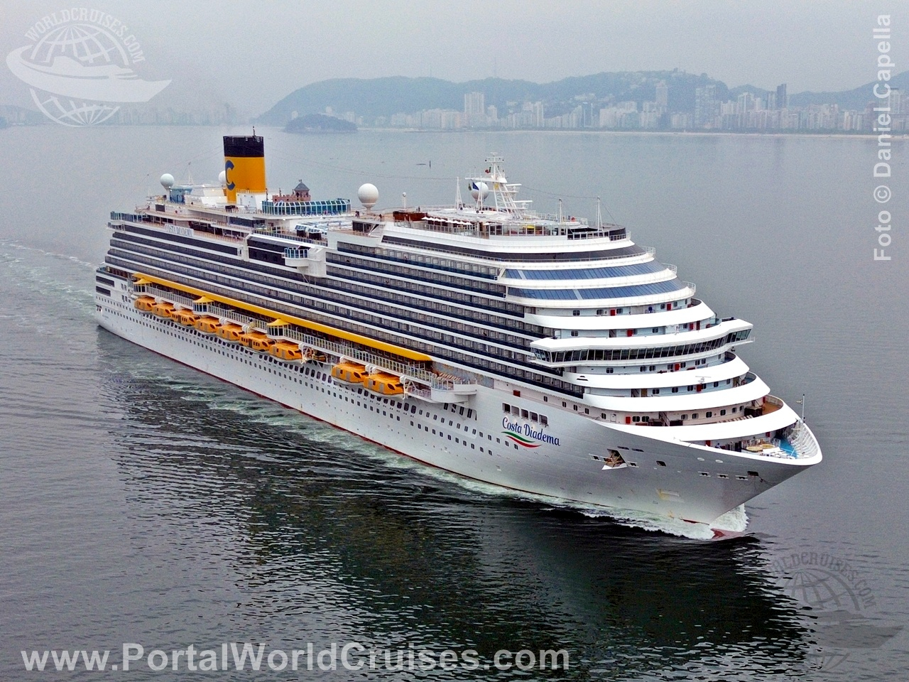 fotos drone navios Santos