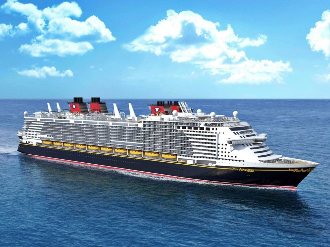 De massa falida a maior navio da frota: Disney Adventure é