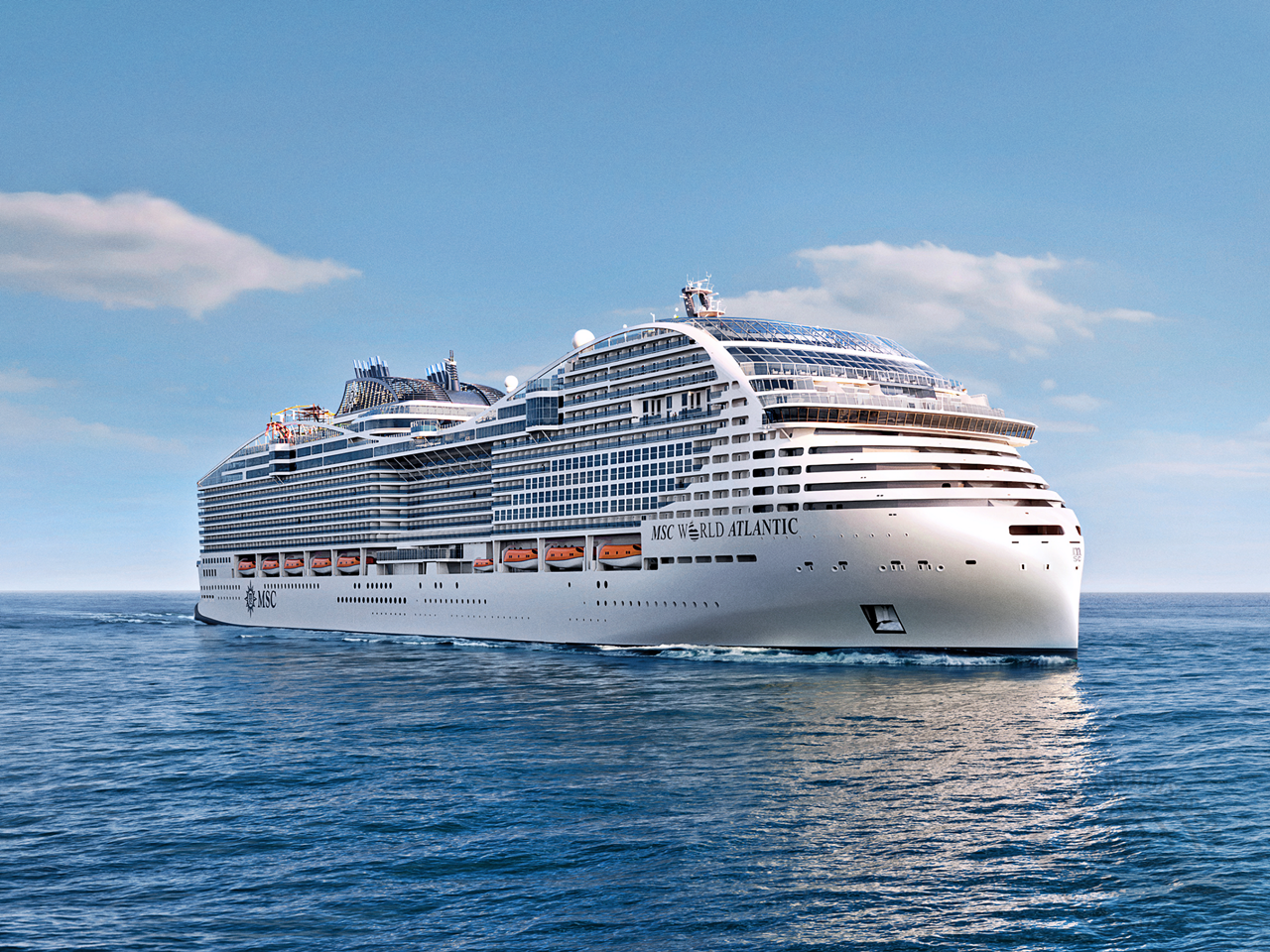 Com capacidade para 6,7 mil passageiros, MSC World Atlantic tem