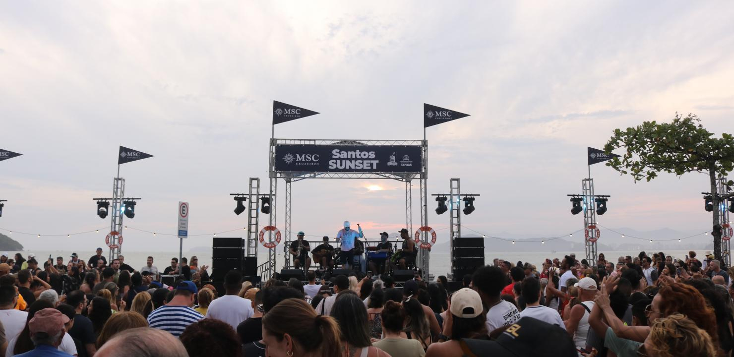 Santos Sunset programação