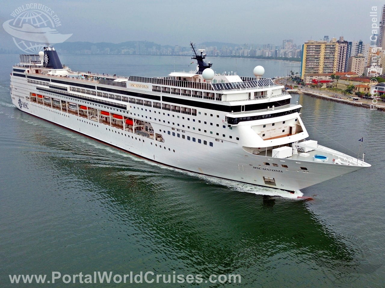 fotos drone navios Santos