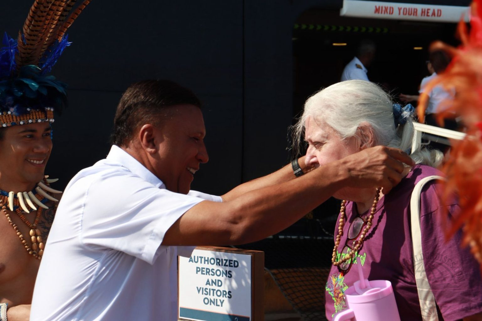 chegada navio Volendam Manaus