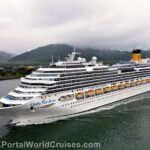 mudança rota cruzeiros mau tempo