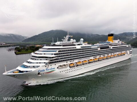 mudança rota cruzeiros mau tempo