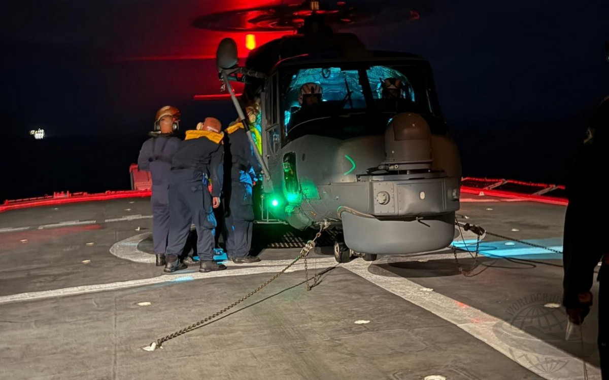 resgate Marinha navio cruzeiro