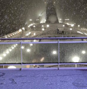navio MSC inverno Europa