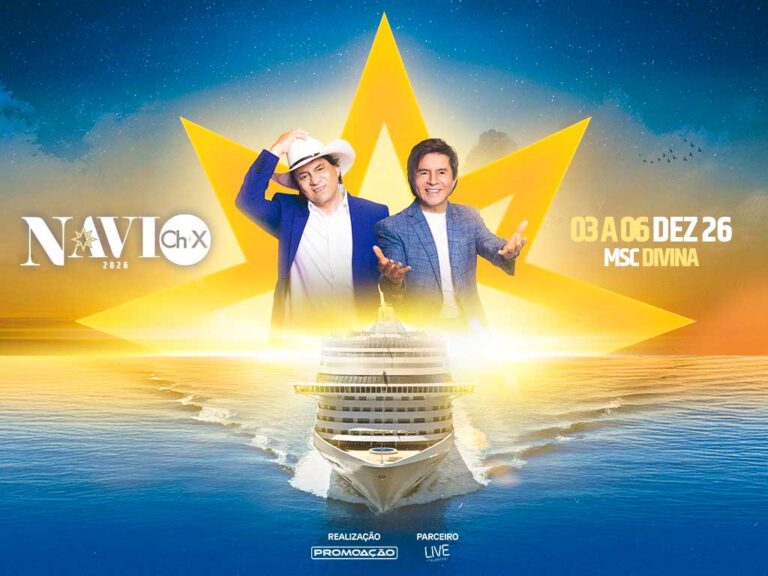 Navio Ch&X Chitãozinho e Xororó 2026