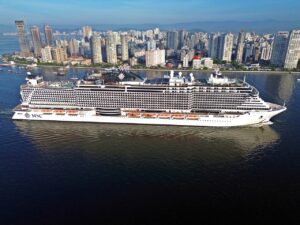 Porto de Santos navios de cruzeiro