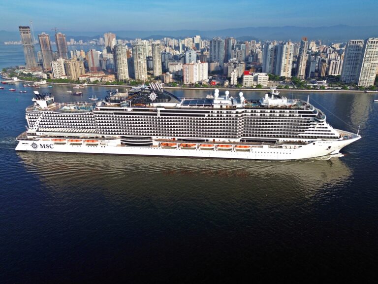 Porto de Santos navios de cruzeiro