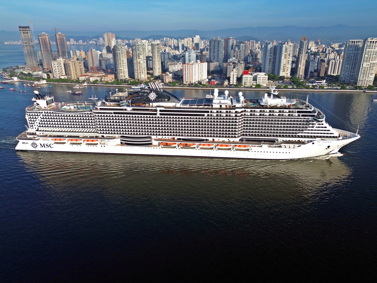 Porto de Santos navios de cruzeiro