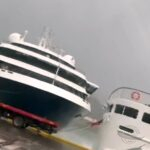 colisão navios Ushuaia