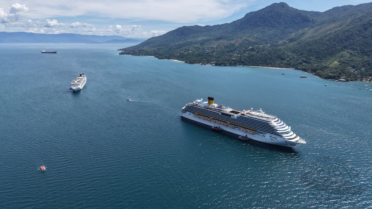 escala cruzeiros Ilhabela