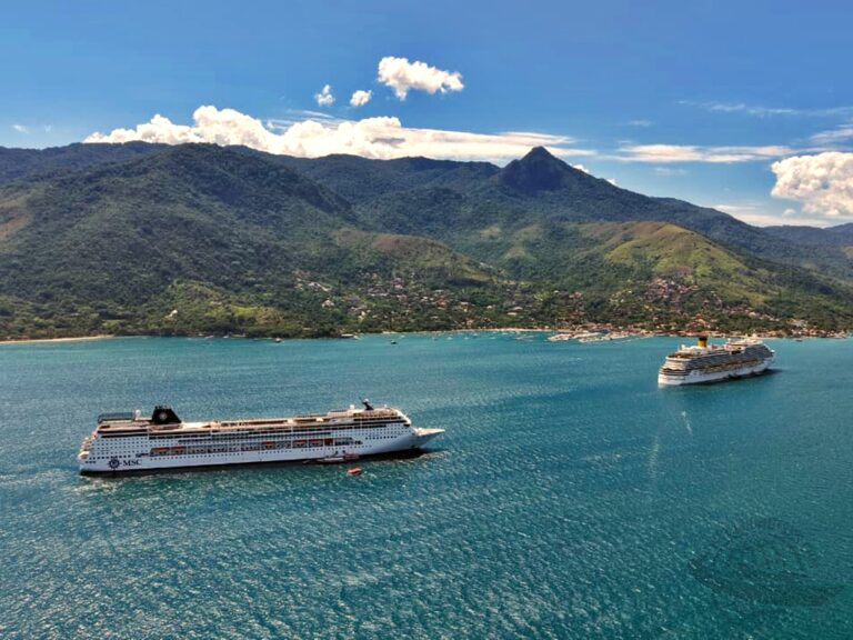 escala cruzeiros Ilhabela