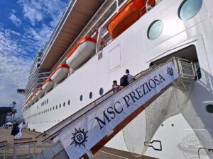 web check-in MSC Cruzeiros