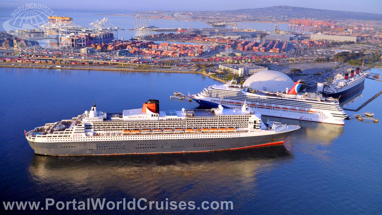 encontro Queen Mary e Queen Mary 2