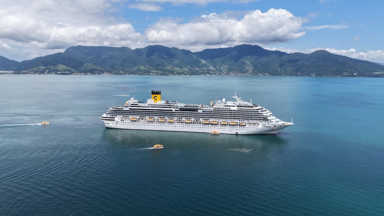 escalas cruzeiros Ilhabela