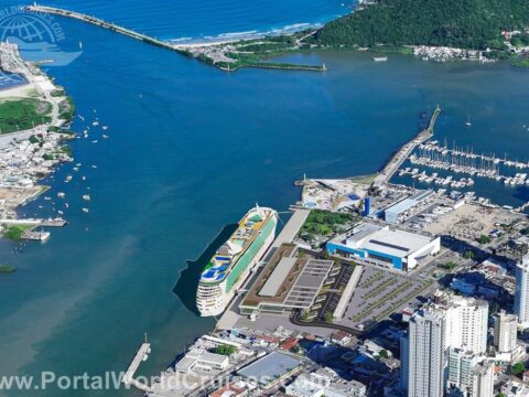 mega terminal cruzeiros Itajaí