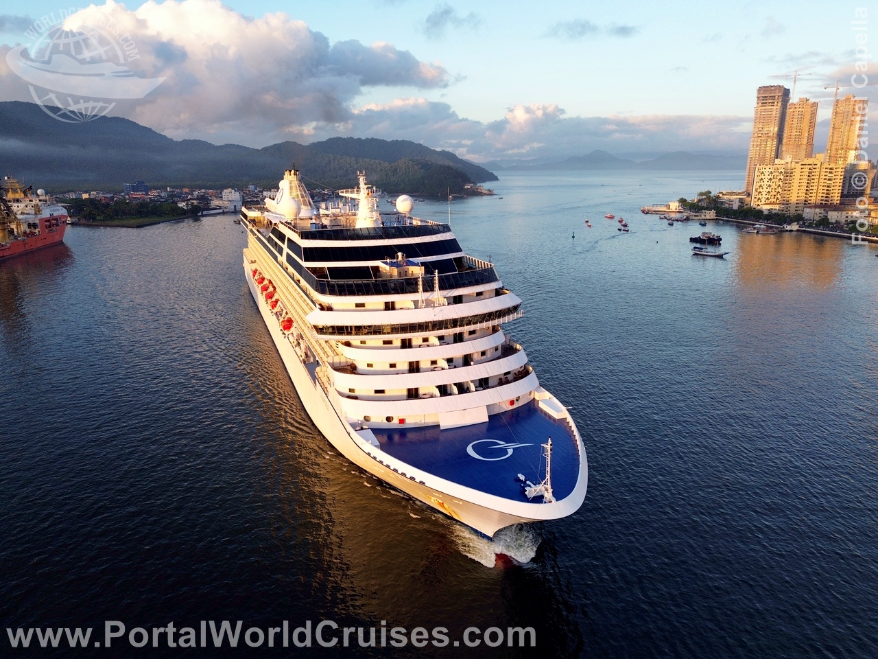 despedida Oceania Marina Santos