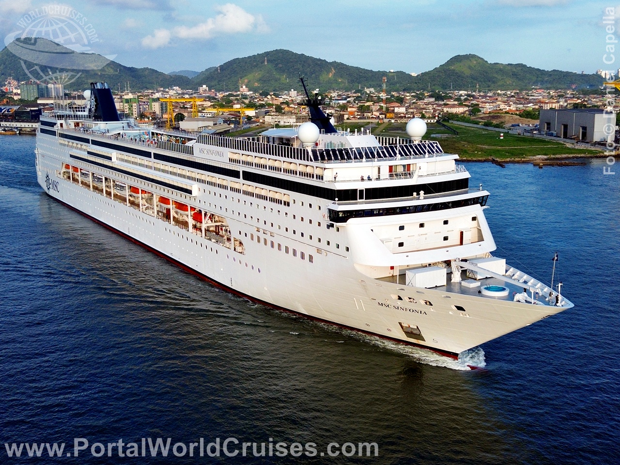 MSC Sinfonia encerra temporada