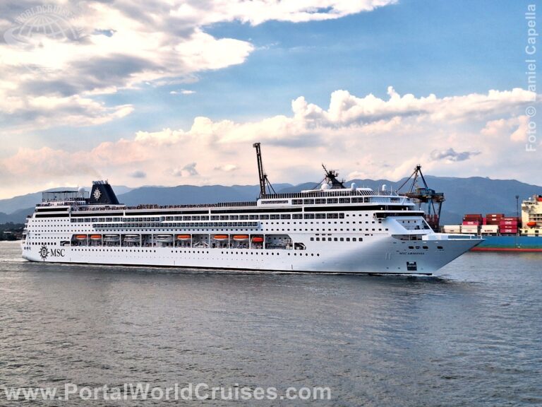 despedida MSC Armonia Brasil