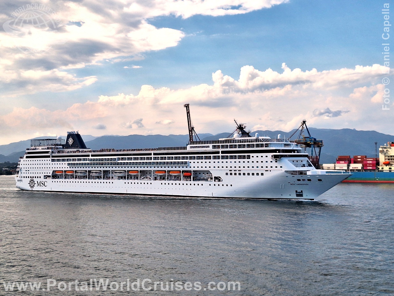 despedida MSC Armonia Brasil