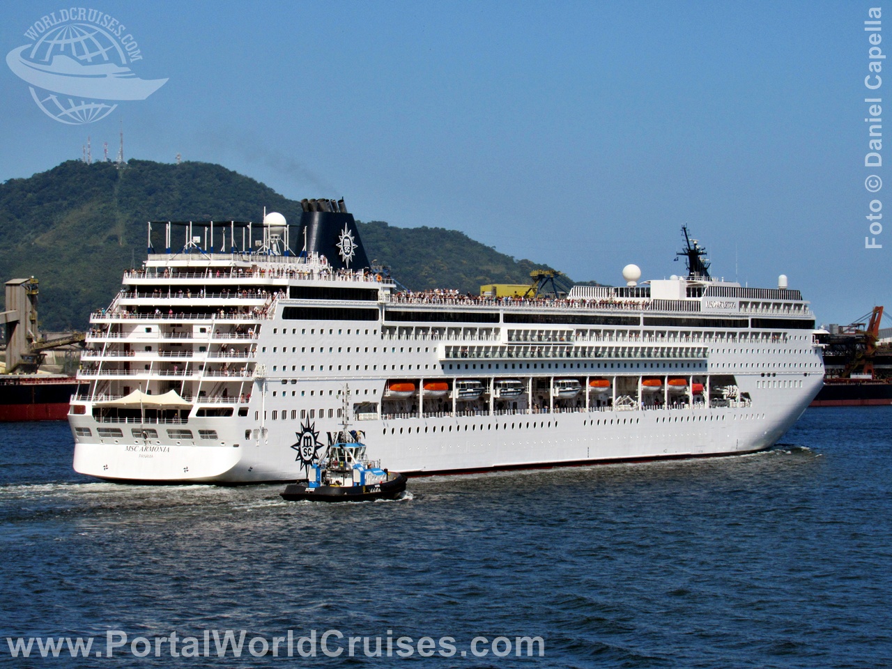 despedida MSC Armonia Brasil