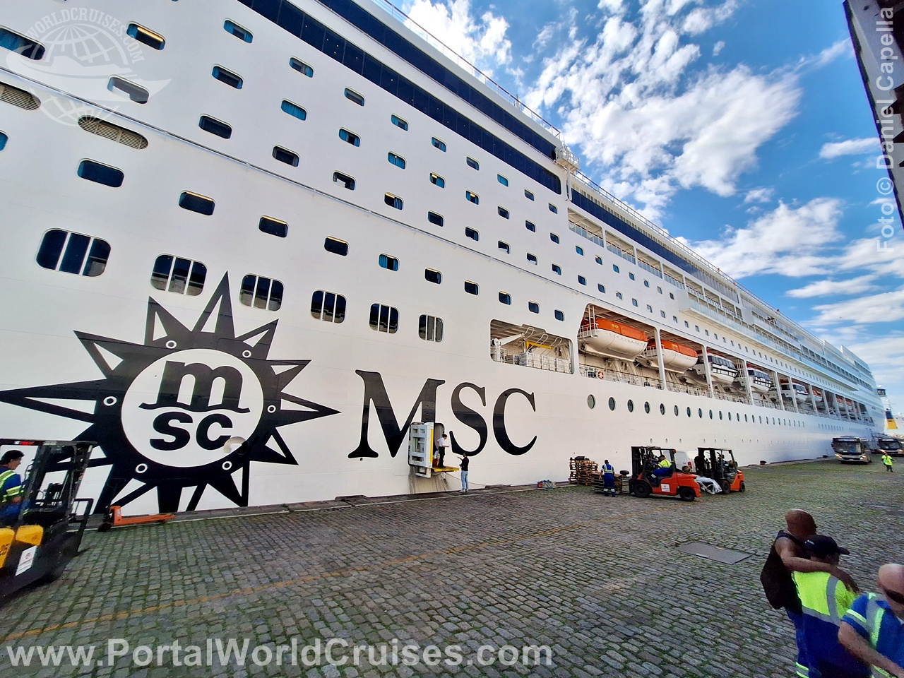 despedida MSC Armonia Brasil