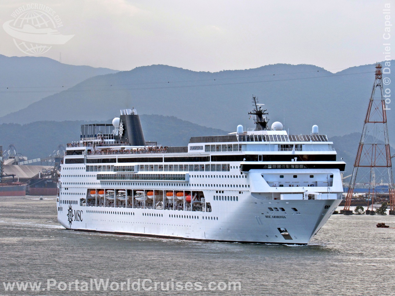 despedida MSC Armonia Brasil