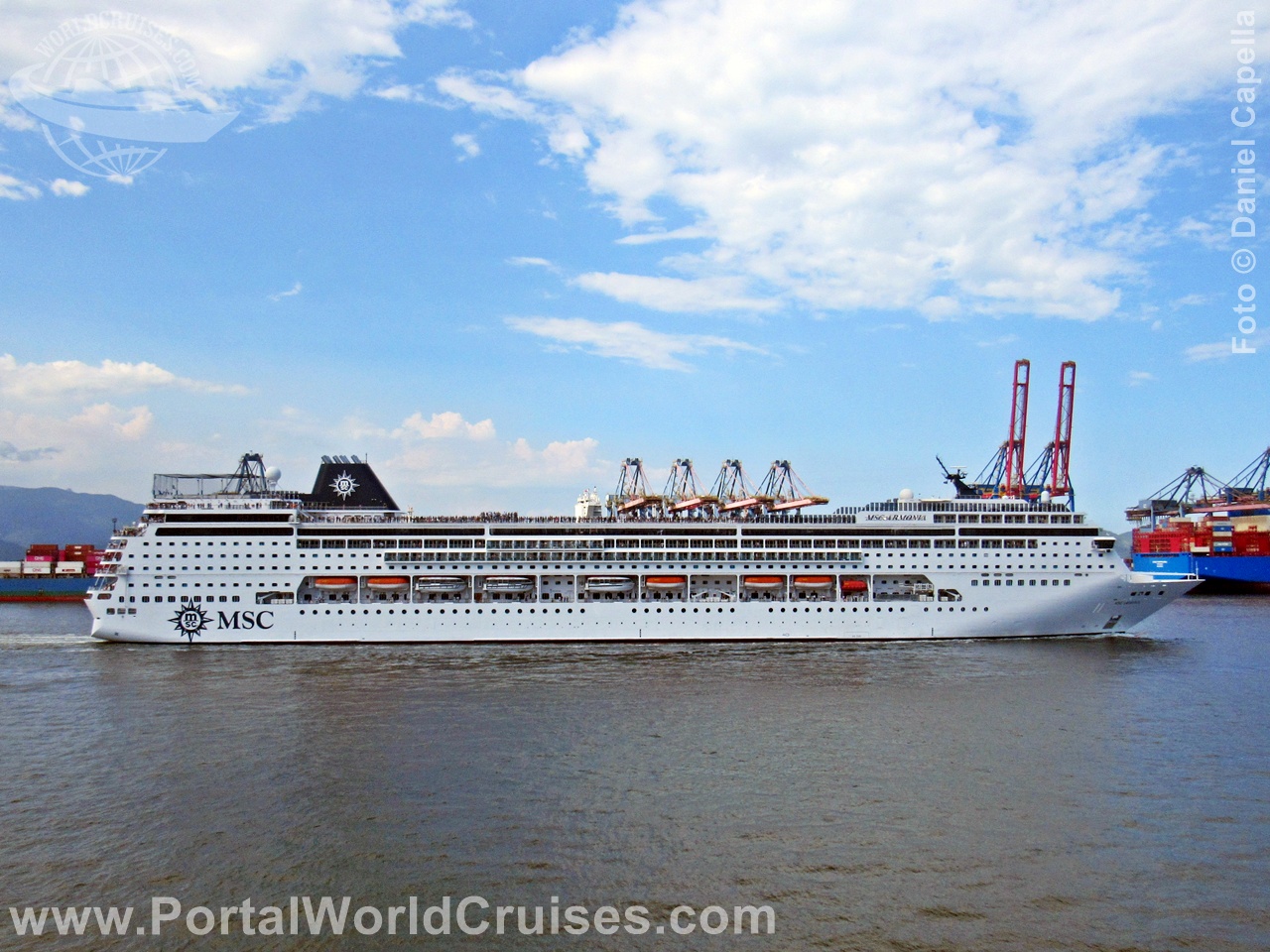 despedida MSC Armonia Brasil