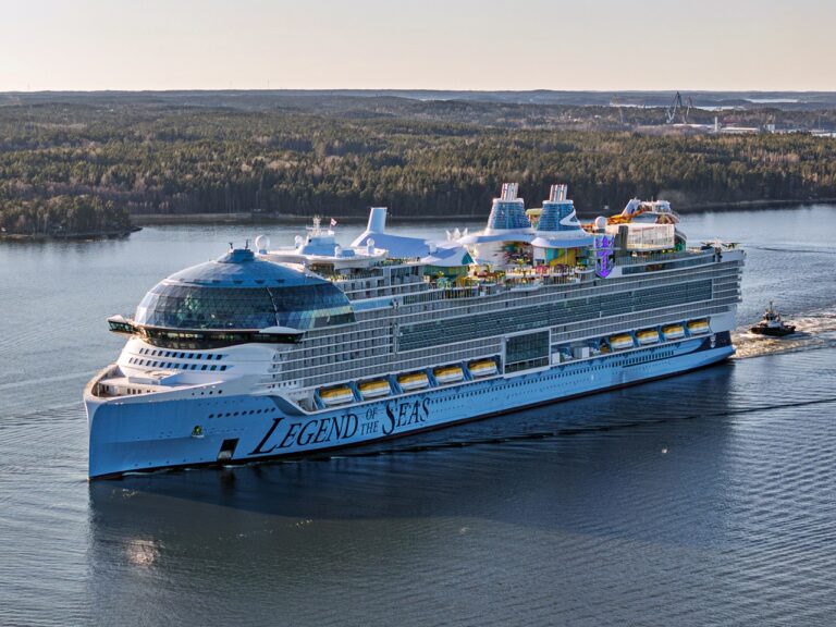 Legend of the Seas testes