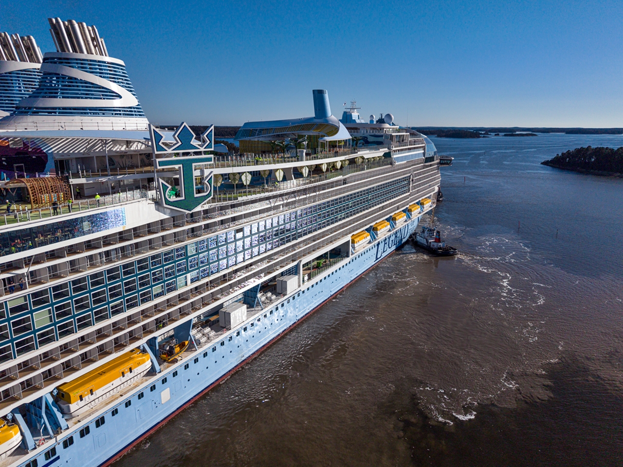 Legend of the Seas testes