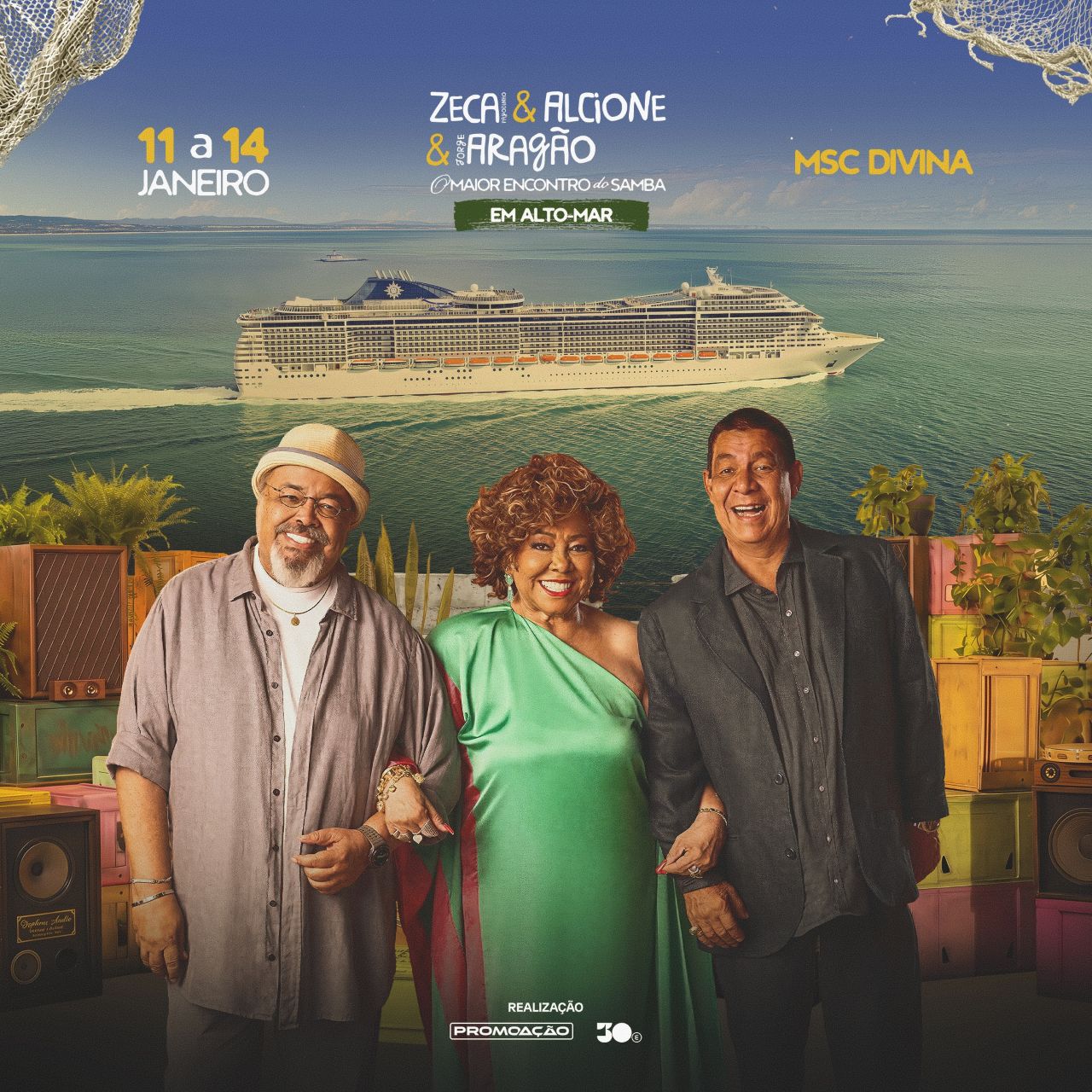 cruzeiro Zeca Pagodinho Alcione Jorge Aragão