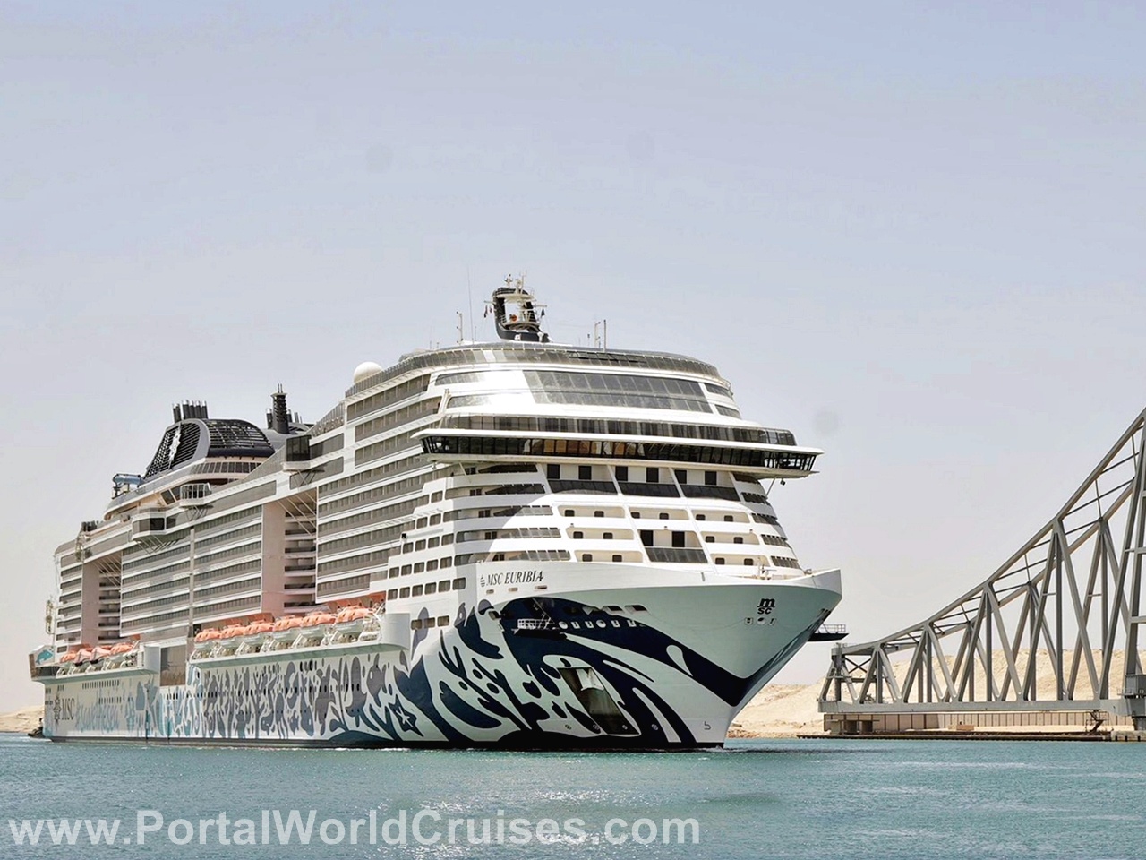 MSC Euribia Canal de Suez