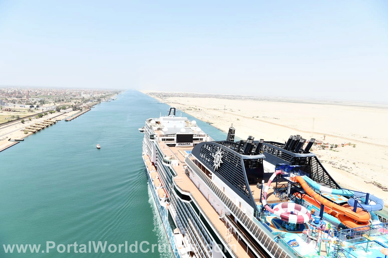 MSC Euribia Canal de Suez