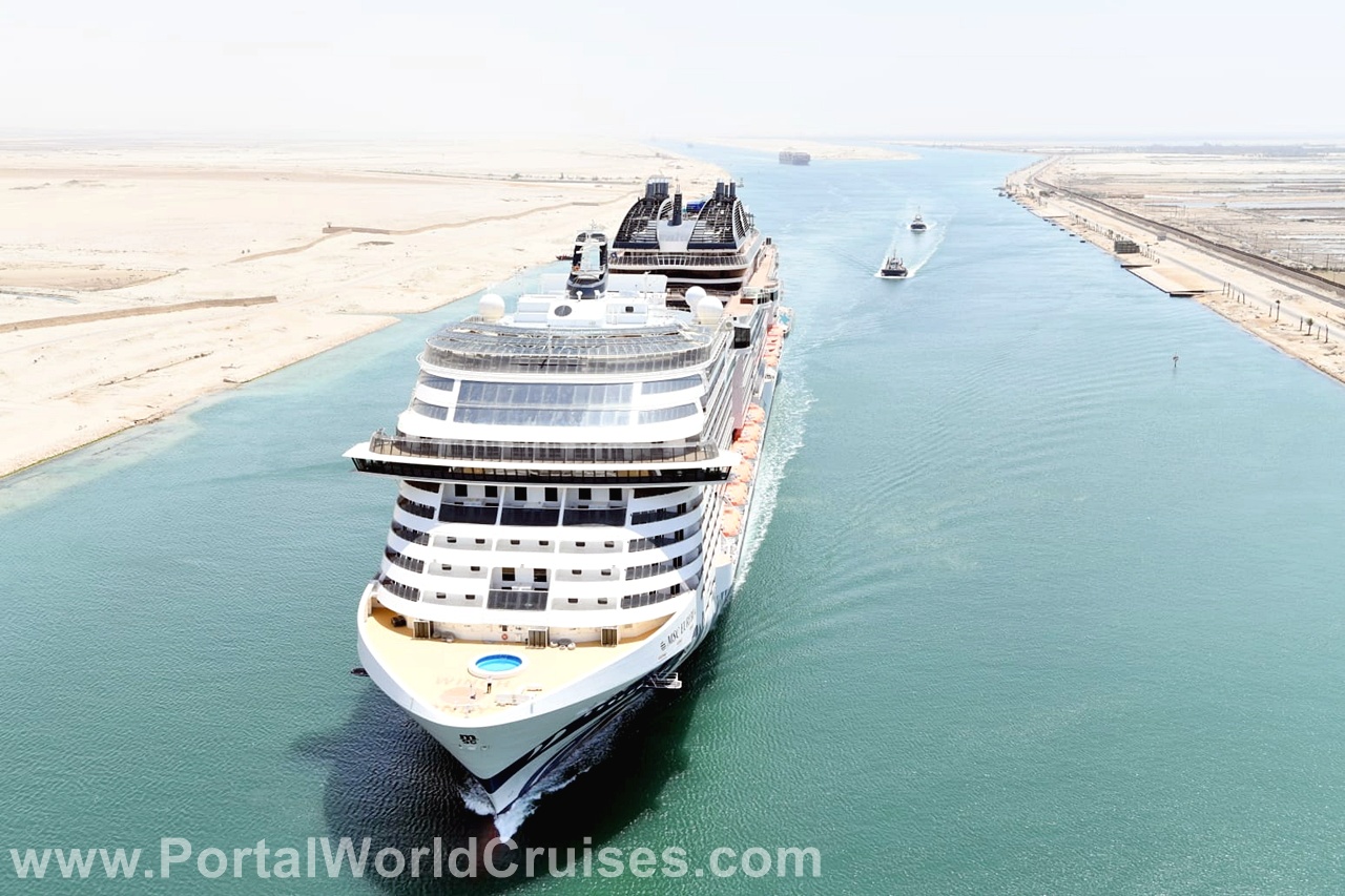 MSC Euribia Canal de Suez