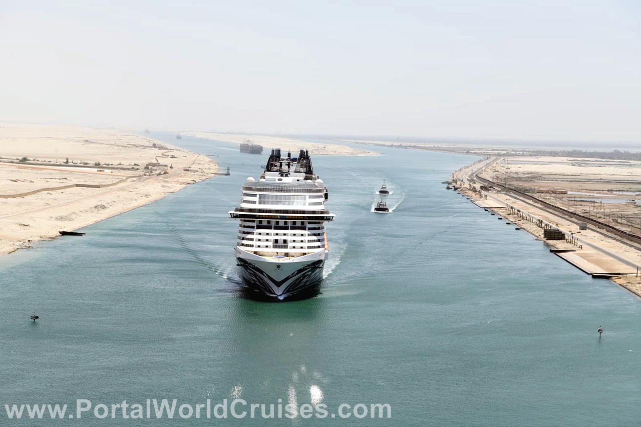 MSC Euribia Canal de Suez
